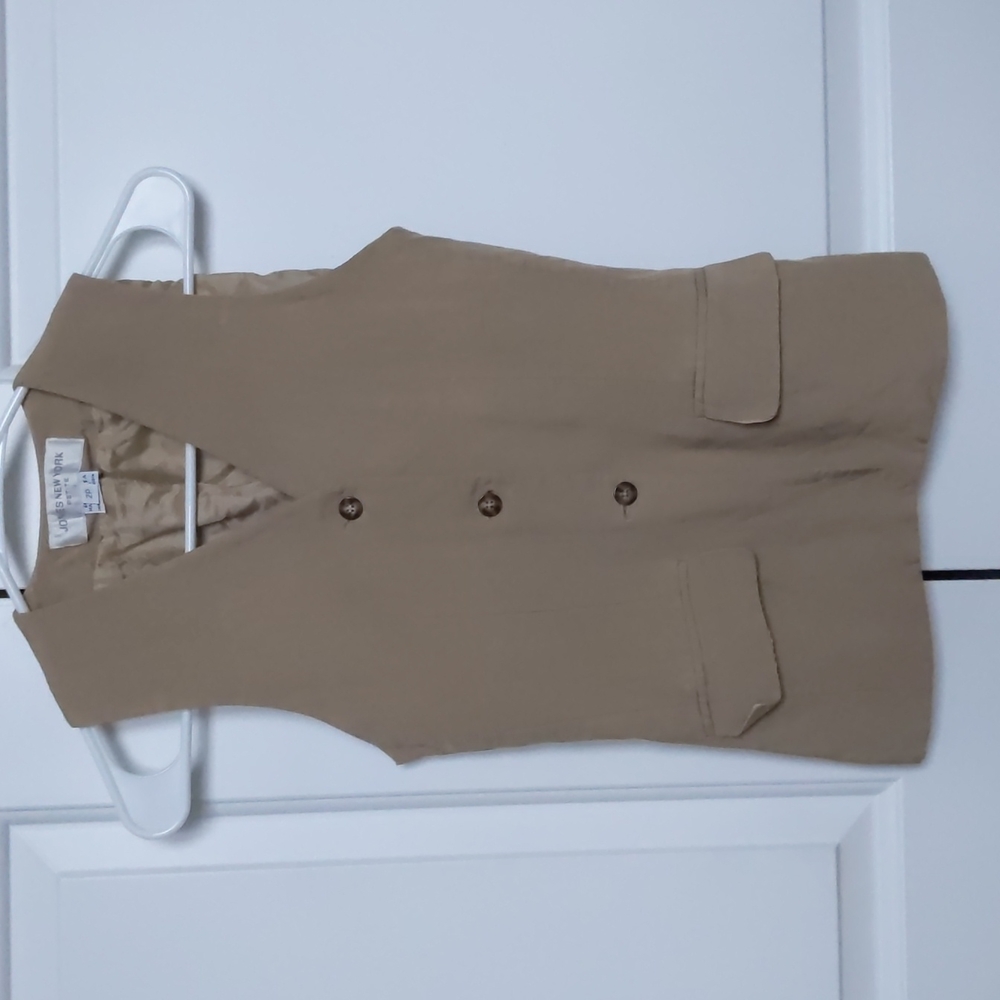 Tan Jones New York Vest